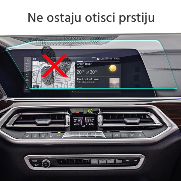 Zaštitno staklo BMW X5 G05 za multimedijalni ekran. - EP2877036