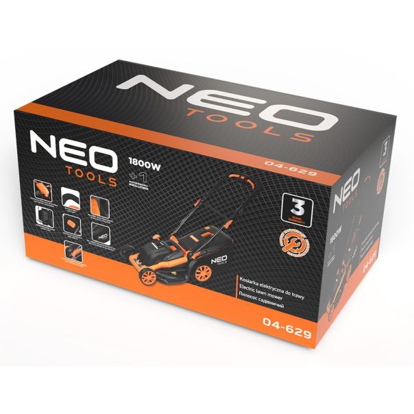 NEO TOOLS Električna kosilica 1800W 04-629 - EP2976162