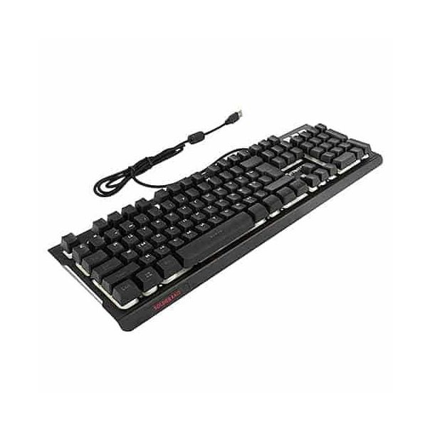FANTECH Gejmerska membranska tastatura K612 SOLDIER CRNA - 62812-1