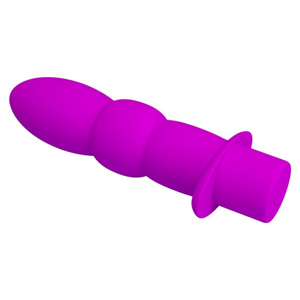 Ljubičasti analni vibrator 10 režima vibracije - 040091