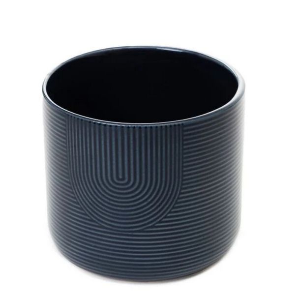 DEKOR DOM Saksija 15x13cm Loa cover, tamno plava - 040504