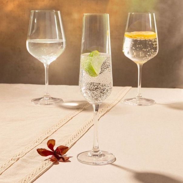 DEKOR DOM Set čaša za šampanjac 0.2l  Brilliant 4/1 - 040512