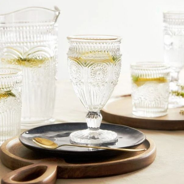 DEKOR DOM Čaša za vino 0.35l Barell - 040535