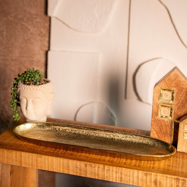 DEKOR DOM Dekorativna tacna  39x12x3cm Girona - 042292-1