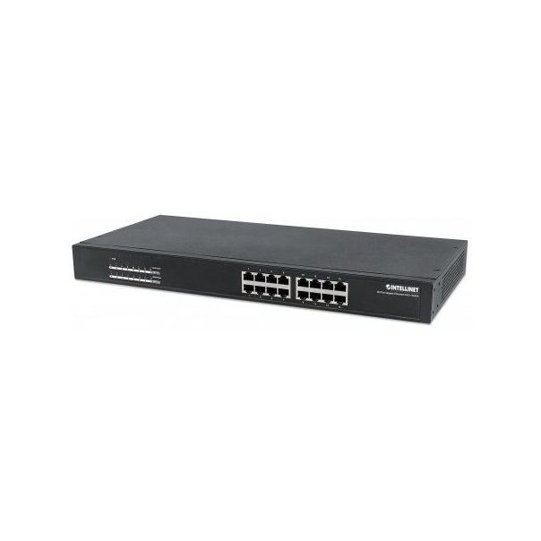 INTELLINET Switch 16-Port Neupravljiv Gb,220w PoE+ 560993 - 0431354