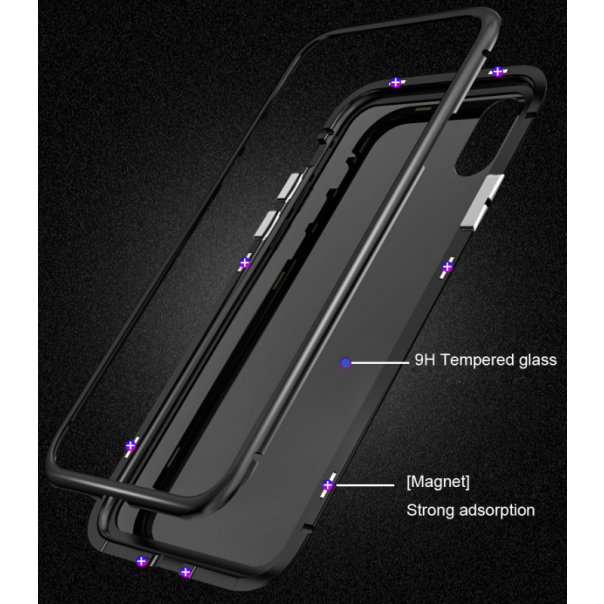 Maska za Xiaomi Redmi Note 8 Pro Magnetic crna - 043264