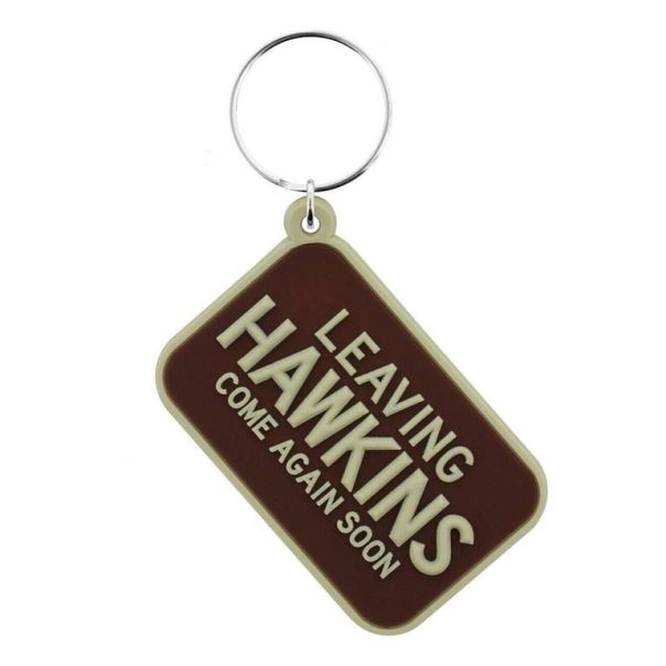 Portachiavi - Stranger Things Rubber Keychain Logo 6 cm