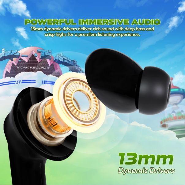 Fantech Slusalice Wireless FT20 OP Groove ANC ONE PIECE - ZORO - EP3169502