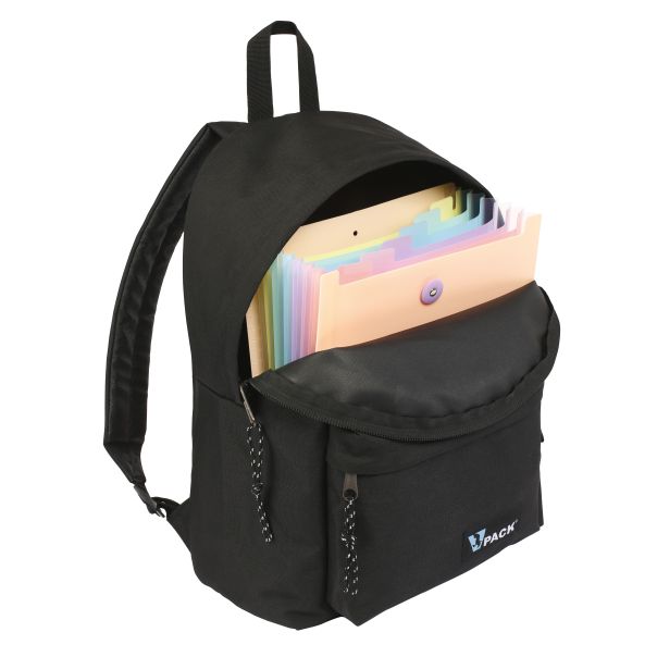 VIQUEL Expanding organizer sa 6 pregrada i gumicom USPRAVNI Rainbow Pastel - 04CK31