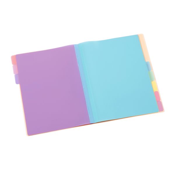 VIQUEL PVC Organiser sa 8 pregrada i gumicom Rainbow Pastel - 04CK34