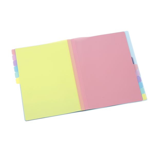 VIQUEL PVC Organiser sa 12 pregrada i gumicom Rainbow Pastel - 04CK35