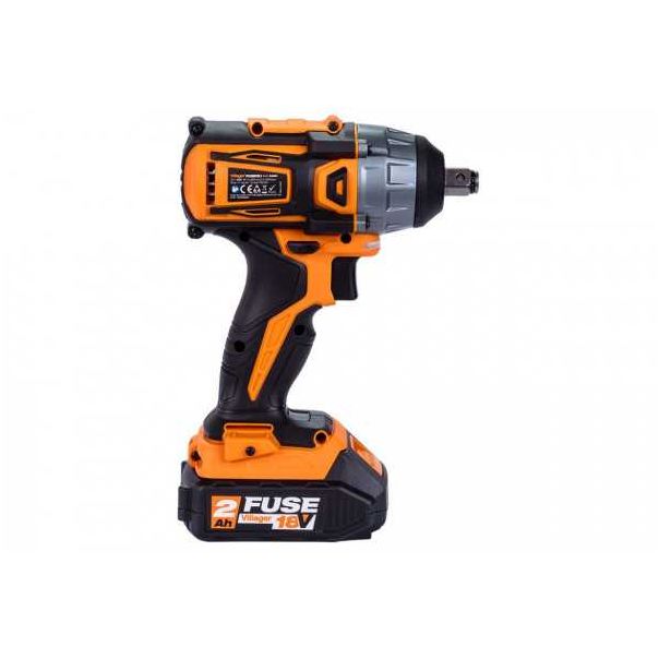 VILLAGER Fuse akumulatorski udarni odvrtač VLP 5320-2BSC; 2x2,0 Ah+ kofer - 056355