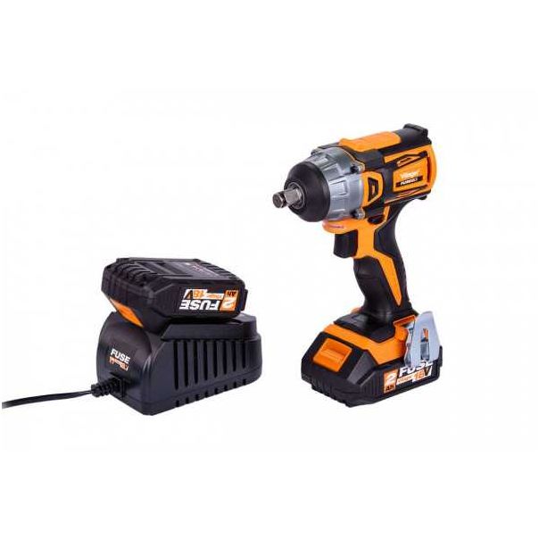 VILLAGER Fuse akumulatorski udarni odvrtač VLP 5320-2BSC; 2x2,0 Ah+ kofer - 056355