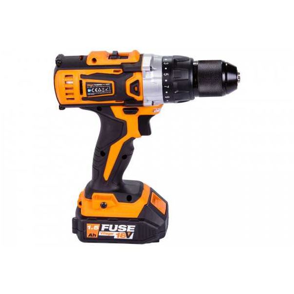 VILLAGER Fuse akumulatorska bušilica VLP 5220-2BSC - 056356