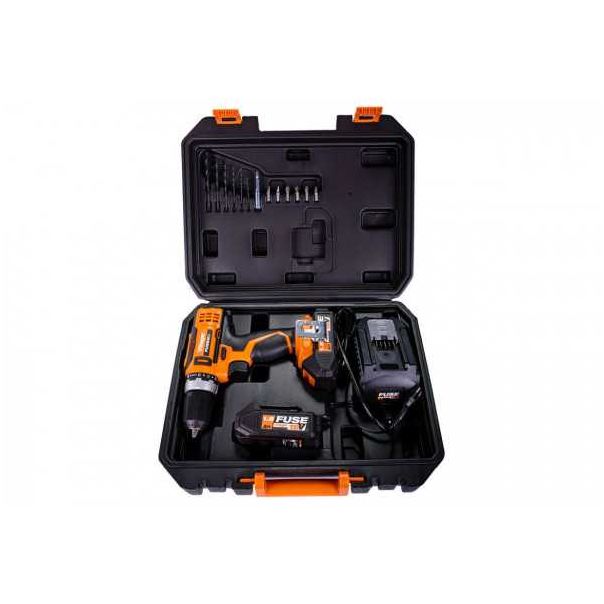 VILLAGER Fuse akumulatorska bušilica VLN 3220-2BSC - 056357