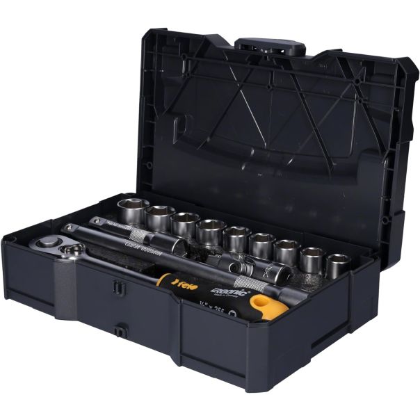 Felo Set alata Ergonic sa dugačkom čegrtaljkom 1/2 05681318 u kućištu - 05681318