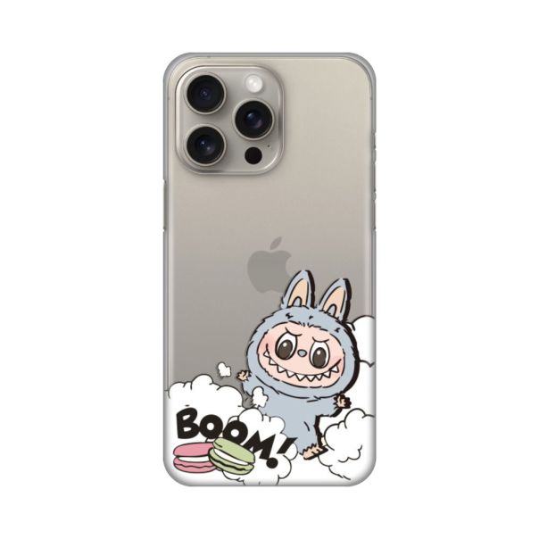 Maska za iPhone 15 Pro Max 6.7 La Bubu Macaron Silikonska Print Skin - 8020932