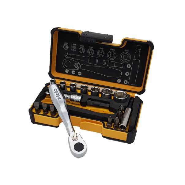 Felo Set alata XS-Strongbox XS 18 sa čegrtaljkom PH/PZ/TX/SW/MS 05771806 18 kom - 05771806