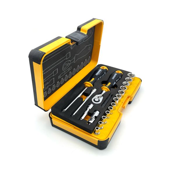 Felo Set alata XL-Strongbox R-GO 19 sa čegrtaljkom SW/MS 05781906 19 kom - 05781906