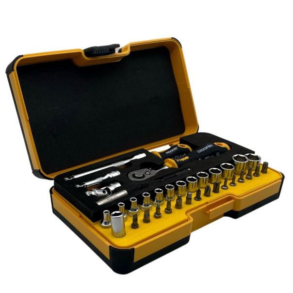 Felo Set alata XL-Strongbox R-GO sa čegrtaljkom SL/HEX/HEX-Nut/PH/SQ 05783656 36 kom - 05783656