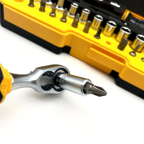 Felo Set alata XL-Strongbox R-GO sa čegrtaljkom SL/HEX/HEX-Nut/PH/SQ 05783656 36 kom - 05783656