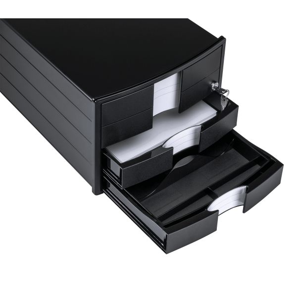 HAN Police za dokumentaciju sa zaključavanjem IMPULS, 3 fioke - 05PD1018B