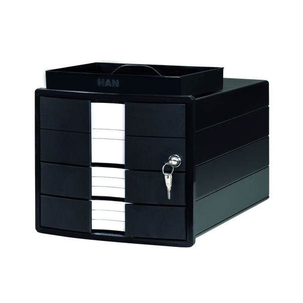 HAN Police za dokumentaciju sa zaključavanjem IMPULS, 3 fioke - 05PD1018B