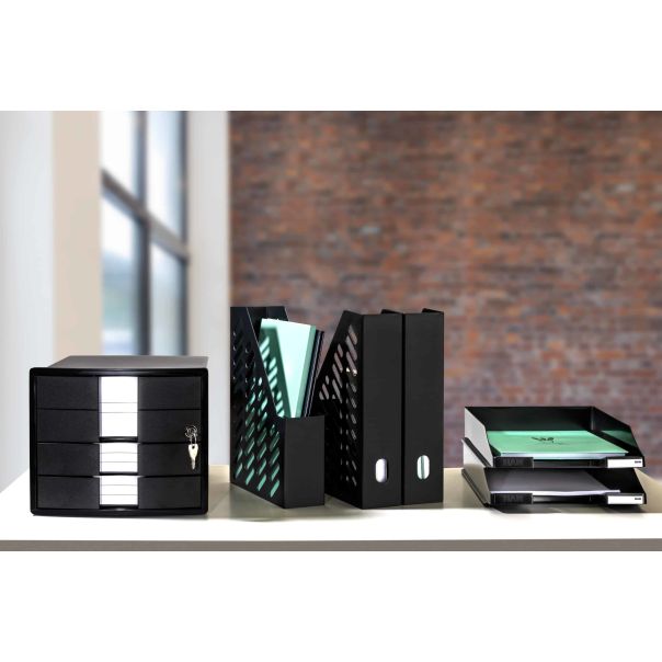 HAN Police za dokumentaciju sa zaključavanjem IMPULS, 3 fioke - 05PD1018B