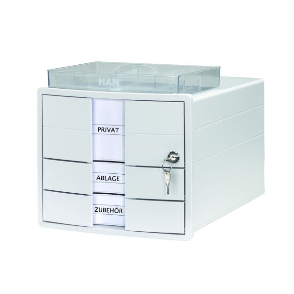 HAN Police za dokumentaciju sa zaključavanjem IMPULS, 3 fioke - 05PD1018C