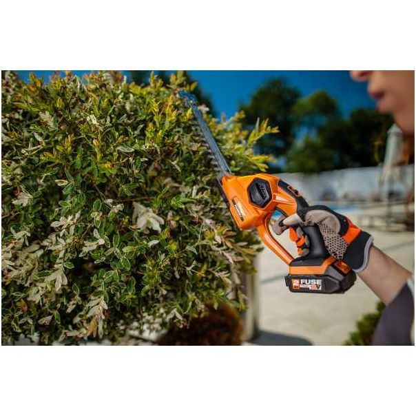 VILLAGER Fuse akumulatorske makaze za travu i živu ogradu VCS 7620, Solo, bez baterija i punjača - 060103