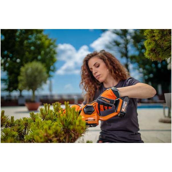 VILLAGER Fuse akumulatorske makaze za travu i živu ogradu VCS 7620, Solo, bez baterija i punjača - 060103