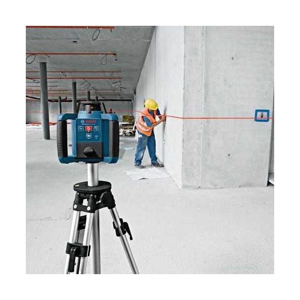 BOSCH Rotacioni laser GRL 250 HV  u koferu sa 1 x baterijom (AA), kompletom dodatnog pribora - 0601061600