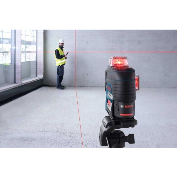 BOSCH Linijski laser GLL 3-80 C + BT 150 3x360° Bluetooth 80m - 0601063R01
