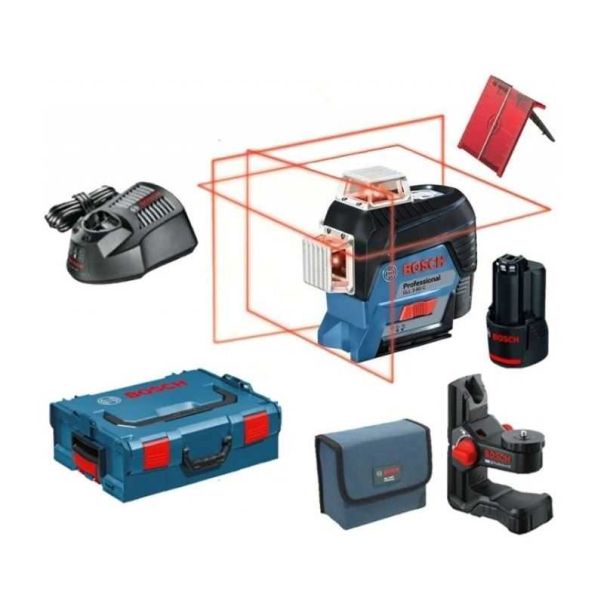 BOSCH Laser za linije GLL 3-80 C + nosač BM1 - 0601063R02