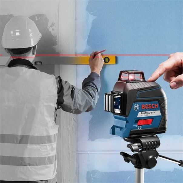 BOSCH Linijski laser GLL 3-80 3x360° 80m domet - 0601063S00
