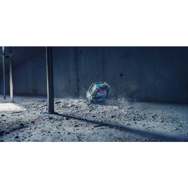 BOSCH Linijski laser sa zelenim zrakom GLL 2-15 G sa magnetnim nosačem sa štipaljkom u koferu - 0601063W02