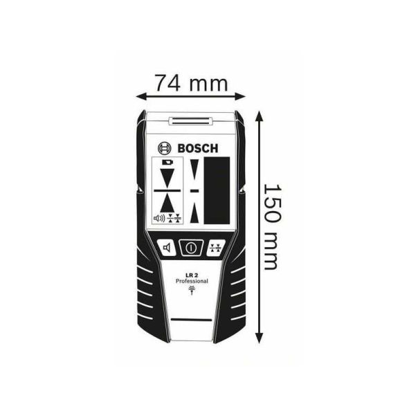 BOSCH Laserski prijemnik velike snage LR 2 - 0601069100