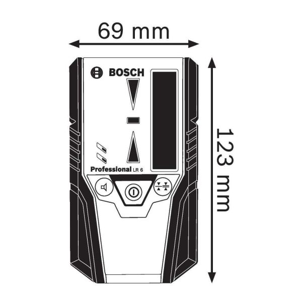 BOSCH Laserski prijemnik LR 6 - 0601069H00