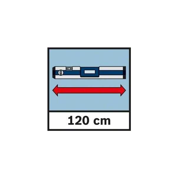 BOSCH Digitalni merač nagiba sa laserom GIM 120 - 0601076800