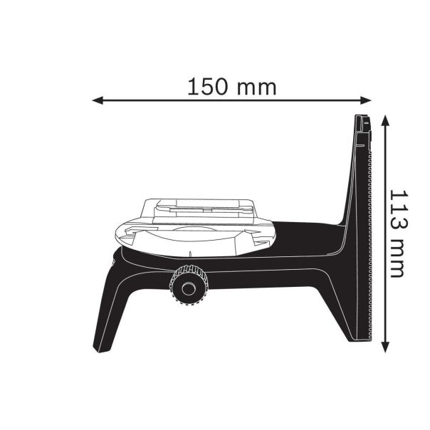 BOSCH Univerzalni držač lasera RM 2 - 0601092700