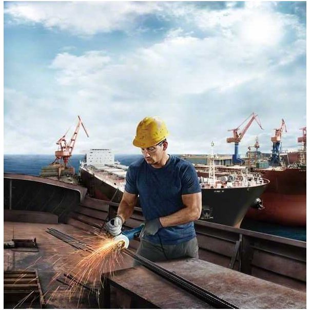 BOSCH Ugaona brusilica GWS 9-115 P, 900W - 0601396505