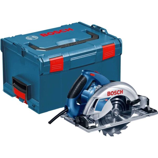 BOSCH Kružna testera-cirkular GKS 65 GCE, 1.800W, L-Boxx - 0601668901