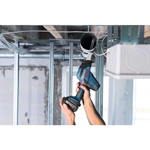 BOSCH Aku univerzalna testera GSA 18V-LI C u L-BOXX 136 sa 2x5,0 Ah Li-ion , list sabljaste testere - 06016A5002