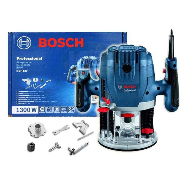 BOSCH Površinska glodalica-ober frezer GOF 130, 1.300W - 06016B7000