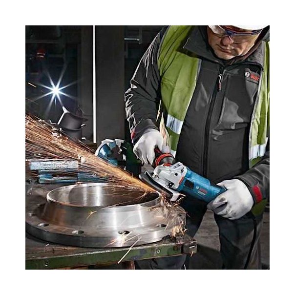 BOSCH Mala ugaona brusilica GWS 13-125 CIE sa potenciometrom i Kick Back sistemom, 1.300W - 060179F002