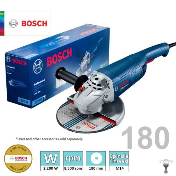 BOSCH GWS 2200 Professional Ugaona brusilica - 06018C1120