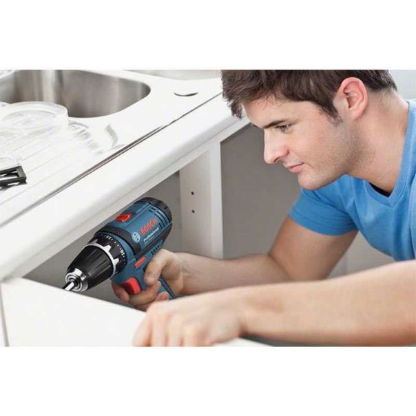 BOSCH GSR 18-2-LI Akumulatorska bušilica-odvrtač, 2x1.5Ah, L-Boxx kofer - 06019B7300