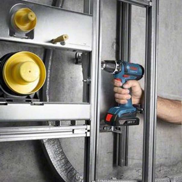 BOSCH GSR 18-2-LI Akumulatorska bušilica-odvrtač, 2x1.5Ah, L-Boxx kofer - 06019B7300