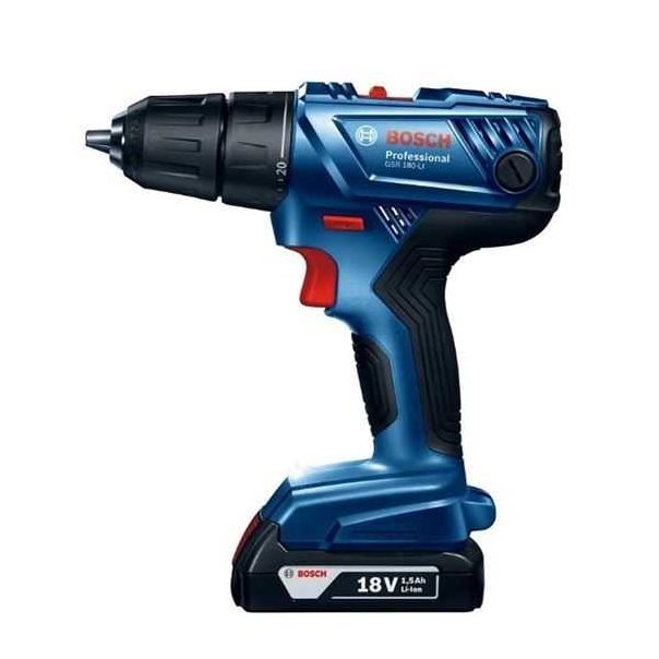 BOSCH Akumulatorska bušilica - odvrtač GSR 180-Li , 2x2.0Ah - 06019F8109