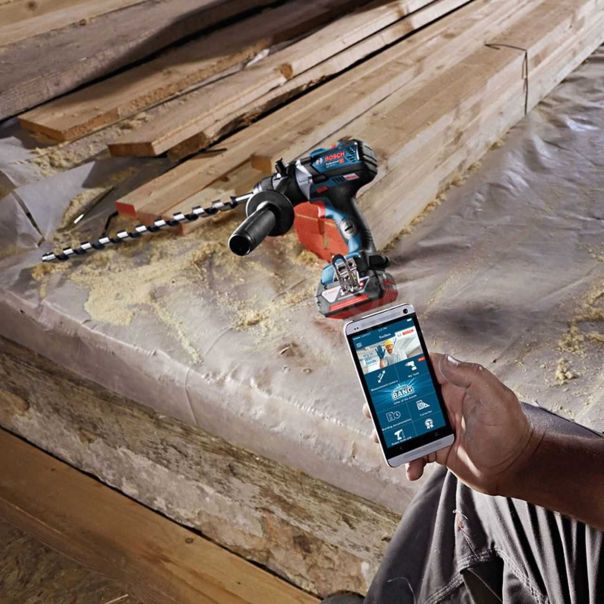 BOSCH Akumulatorska bušilica-odvrtač GSR 18V-110 C + L-BOXX 136, 06019G0109, bez baterije i punjača - 06019G0109